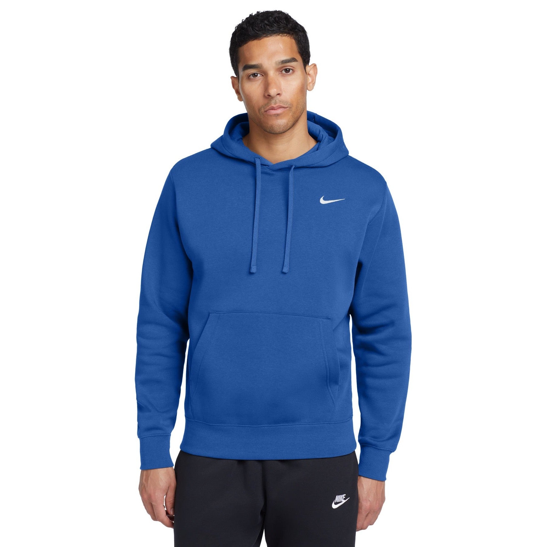 Nike-Nike Club Fleece Pullover Hoodie CJ1611-MedTech-7